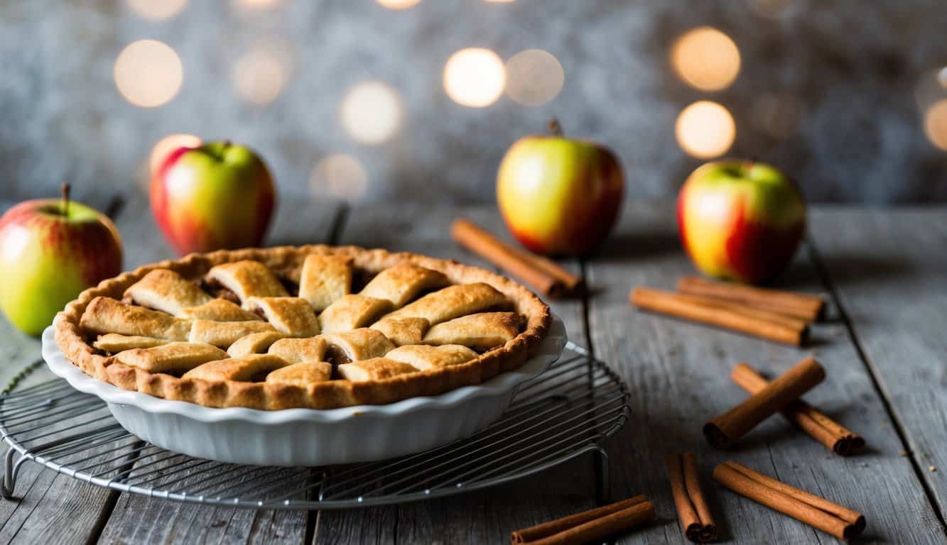 פאי תפוחים וקינמון