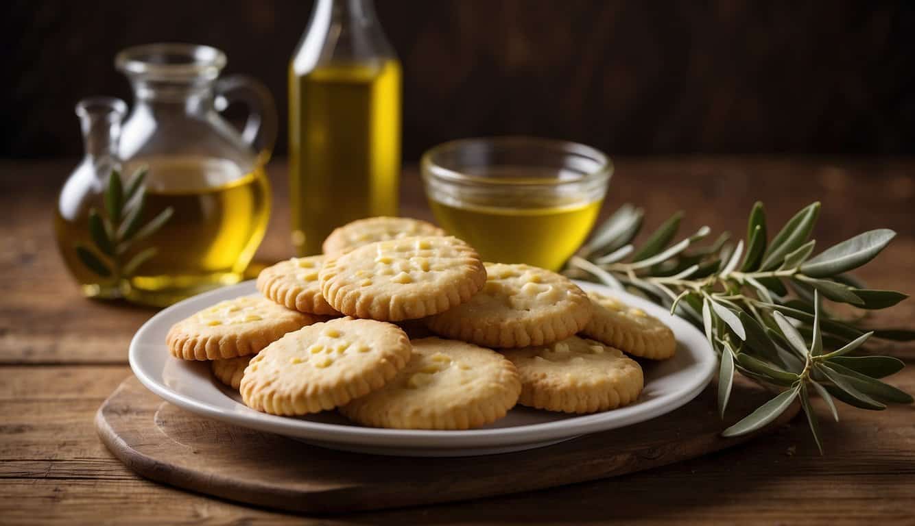 עוגיות חמאה עם שמן זית