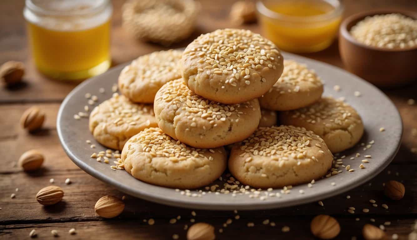 עוגיות חמאה וטחינה
