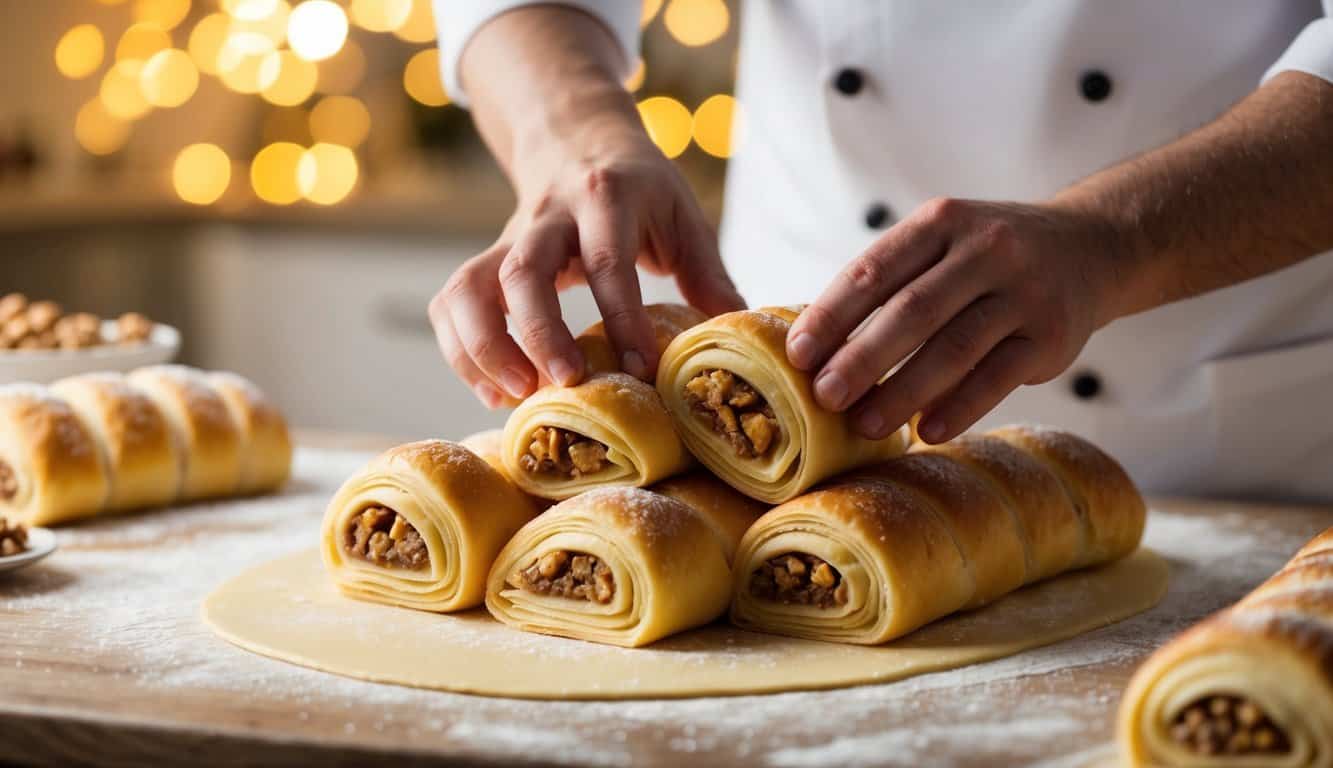 עוגיות סיגר עם אגוזים