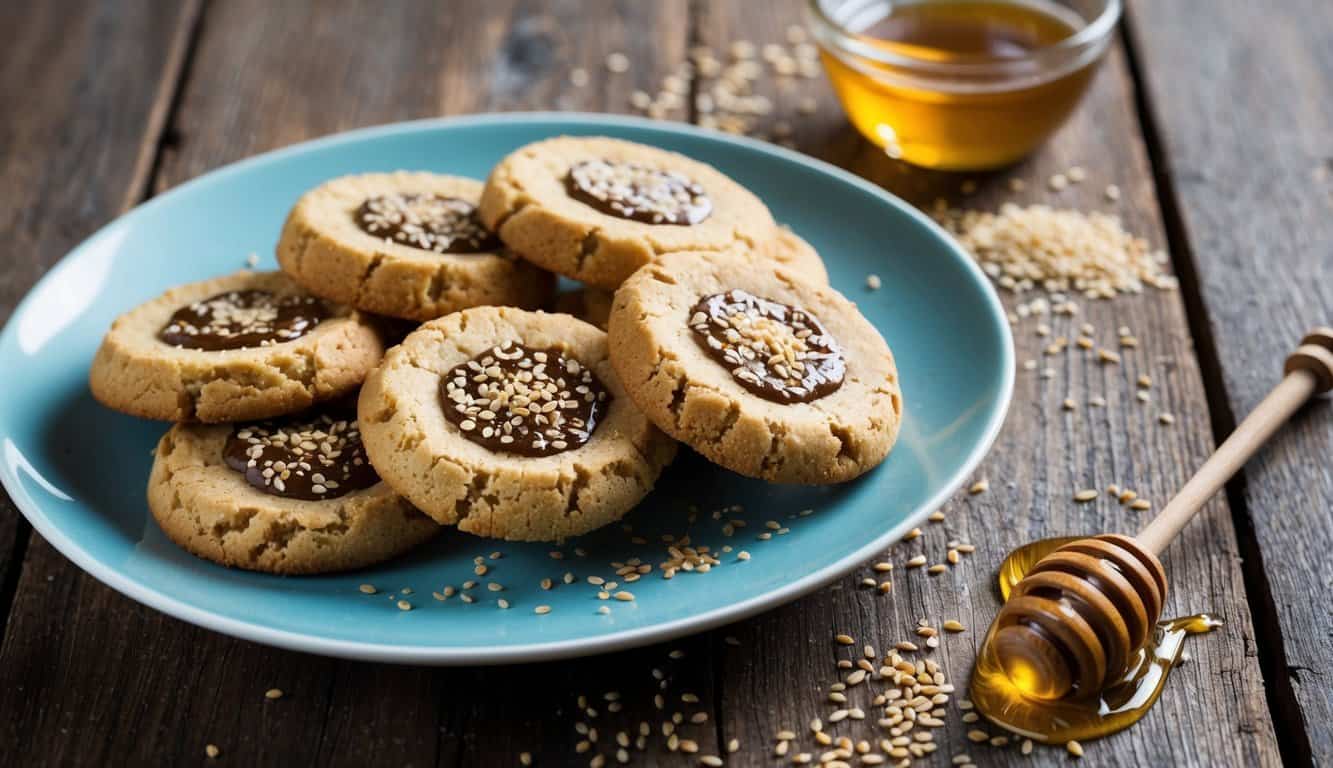 עוגיות טחינה קלות