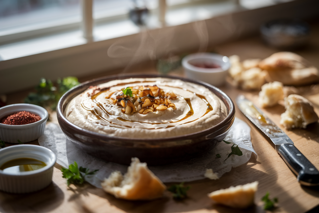 קרם חצילים מתכון