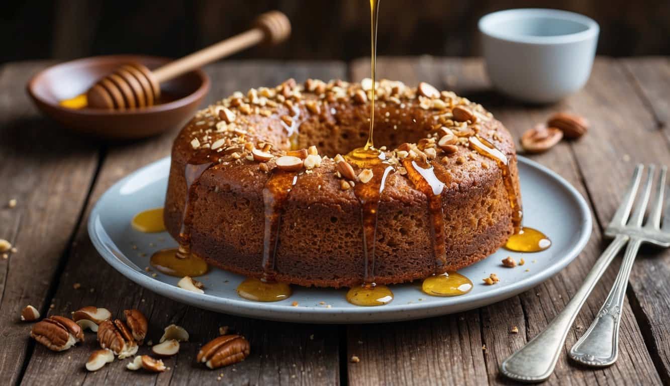 עוגת אגוזים ושקדים