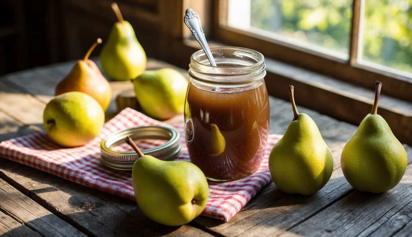 ריבת אגסים מתכון