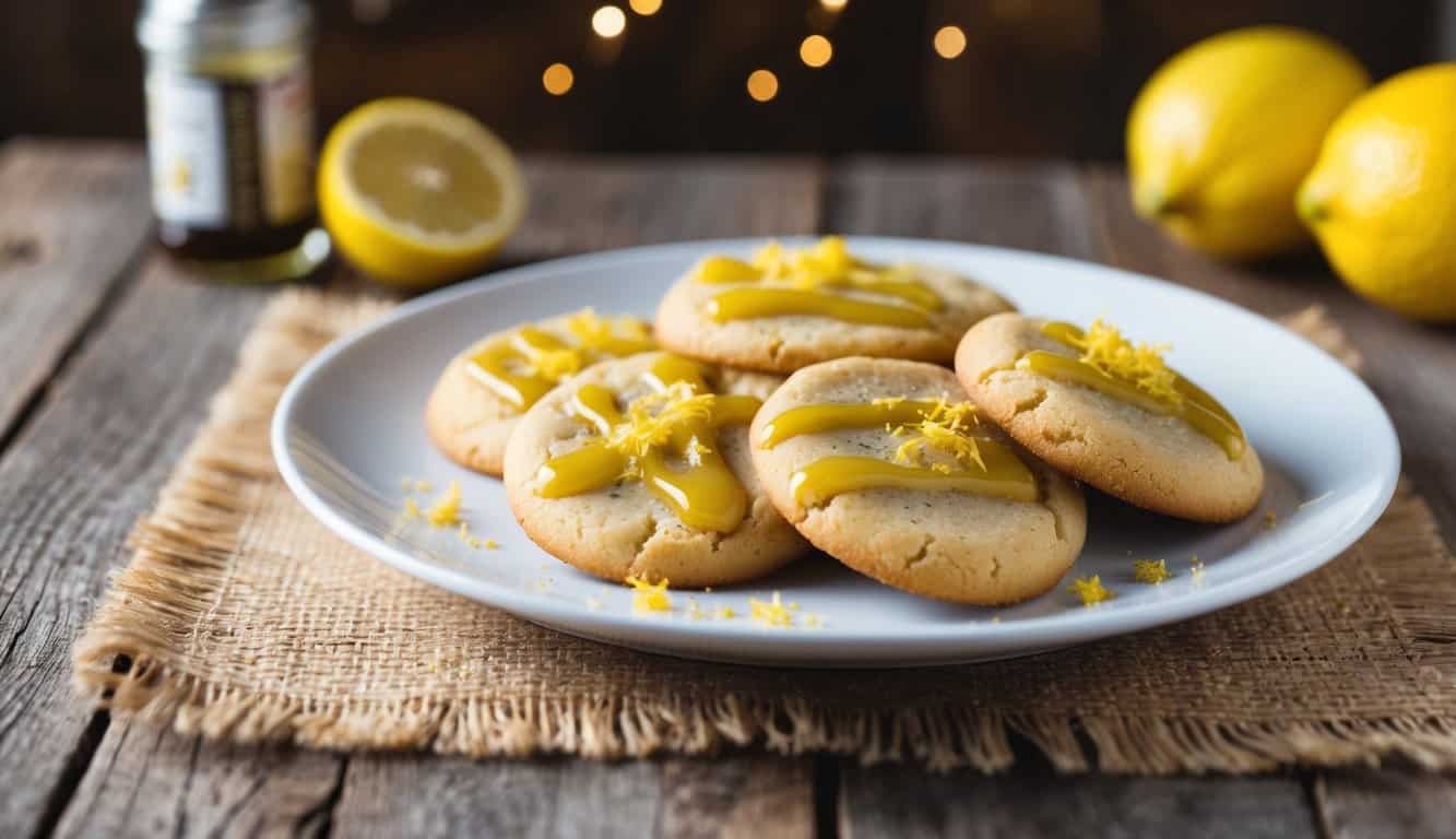 עוגיות טחינה לימון