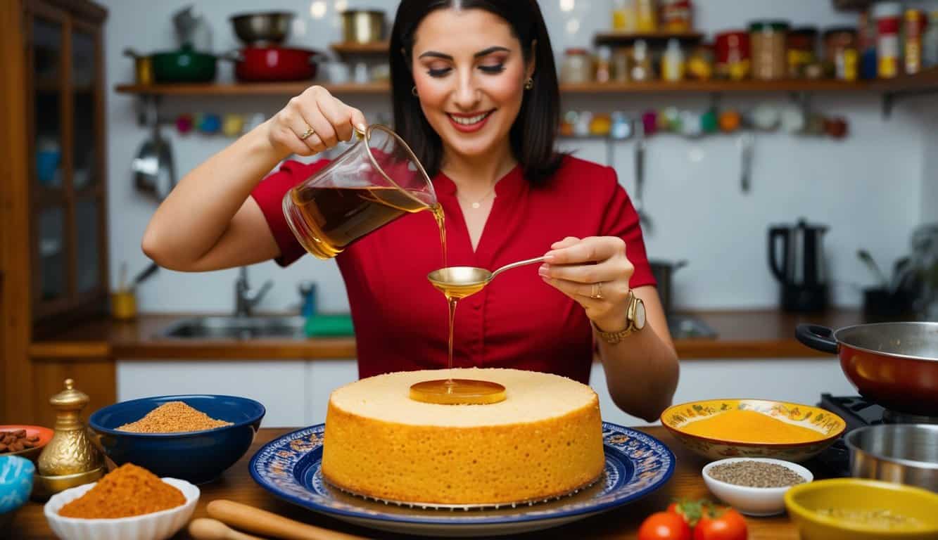 עוגת סולת טורקית